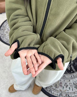 Railey Zipper Fleece Jumper