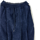 terry four pintuck pants
