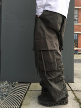 Looker Shirring Cargo Cotton Pants 3C