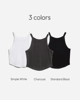 [MADE] Doven Halter Crop Sleeveless