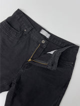 405 Cut-out Bootcut Wide Denim Pants