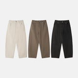 Bio cotton curved pants