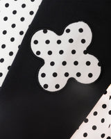 patched raglen t-shirts / white