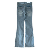 Serin Back Pocket Brush Slim Fit Low Bootcut Long Pants (2 colors)