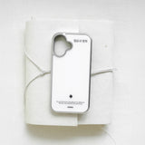 (MagSafe)Silver Bumper Case_Lucky and Happy