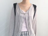 soft lace sleeveless shirt