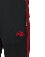 Mwoong トラックスーツ フレアフィットパンツ(BLACK)