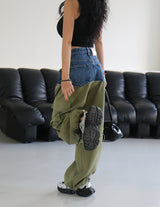 24SS Cropped Half Turtleneck Sleeveless T-Shirt