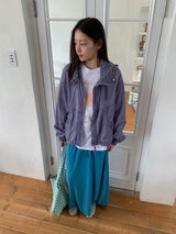 Chiyu Basic Color Banding Long Skirt