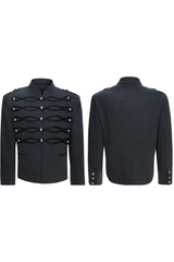 Napoleon Striped Button Jacket