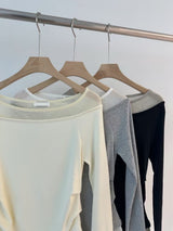 Sheer Layer Boatneck Top - 3 colours