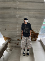 Glen Camo Cargo Bermuda Pants 3C