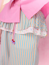 Best Day Ever Overlay Skirt Belt (Blue)