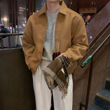 LMN Jade Wool Oversized-Fit Cropped Jacket (3 colors)