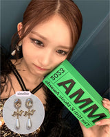 [IVE Leeseo Piercing] Golden Shadow and Ribbon Piercing