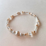 Kichikichiyaya Bracelet 009 White Pearl