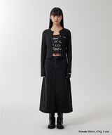 HAND STITCH CROP CARDIGAN