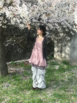 tulip chiffon dress