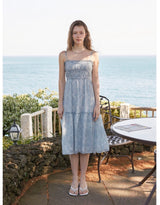 Adeline Dress Sky Blue
