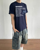 ワンダープリントショートスリーブTシャツ