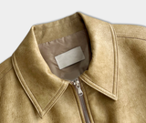 Vine Pocket Leather Blouson / 3 colors