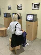 ヘイ ループ ストライプ ルーズフィット シャツ 4C