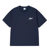 25SS ADLV エイリアン半袖Tシャツ ダークネイビー