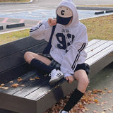 92 Crack Hooded T-Shirt