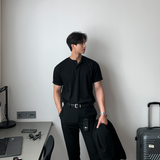 ヘンデスファーストマッスルフィットアイスバントショートスリーブTシャツ