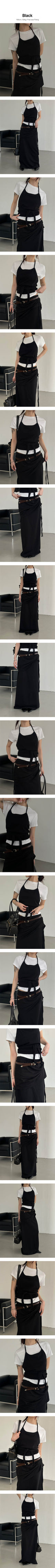 Halter wrap sleeveless top(2color)
