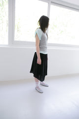 backless halterneck sleeveless top(5colors)