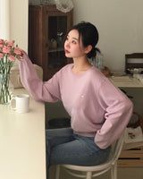 [MADE/夏ver.] Fluffy Basic Round Knitwear