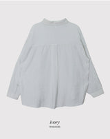 #ベリーシアーサッカーチェック長袖シャツ(3color)