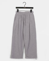 Meerop One Tuck Fleece Two-Way Wide Pants