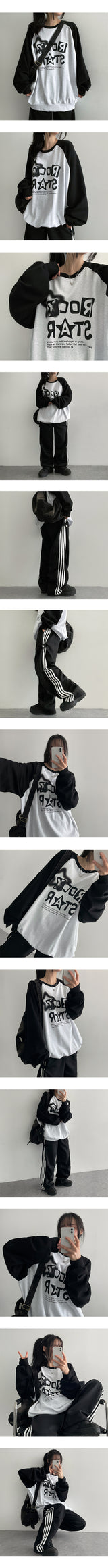 Chuna Bizo line pintuck sweatpants