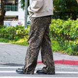レトロレオパードデニムパンツ