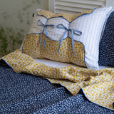 Reversible cotton Summer Pillow cover