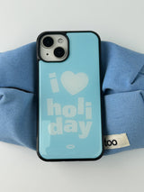 Holiday Epoxy Bumper Case(Blue)