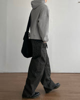 Spark Embroidery Dyed Pants