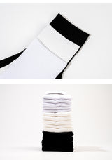 [5PACK] 1507 Mono Trouser Half Socks _ Snow White