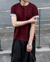 ベルディンロールアップショートスリーブTシャツ