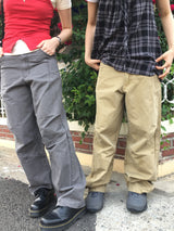 Pigmented Cotton Twill Pants (3color)