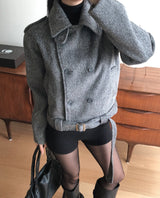 フェイベルトハイネックダブルジャケット