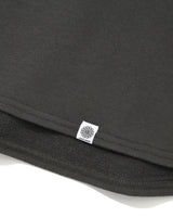 ネックジップアップラウンドスウェットシャツ