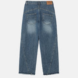 Bron Cat Brush Curve Denim Pants
