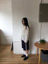 Petal shirring blouse (2color)