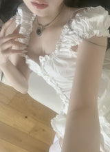 Keira corset lace blouse