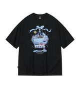 26SS★ DTPリボンクジラ半袖Tシャツ