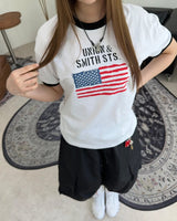 NT Flag Ringer Short Sleeve Tee