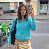 dot blue mirror case